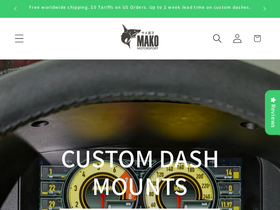 Makomotorsport homepage screenshot