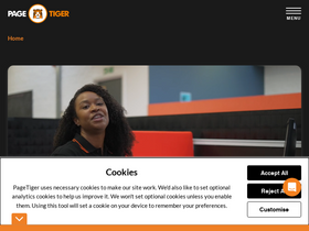 'pagetiger.com' screenshot