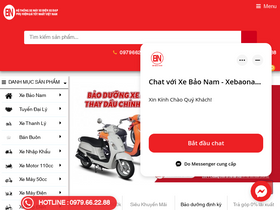 'xebaonam.com' screenshot