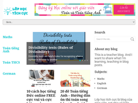 'lophoctichcuc.com' screenshot