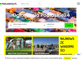 'podlaskie24.pl' screenshot