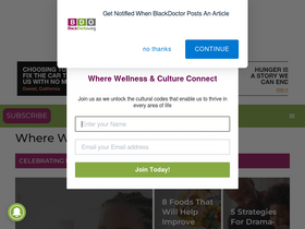 'blackdoctor.org' screenshot