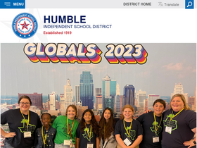 'humbleisd.net' screenshot