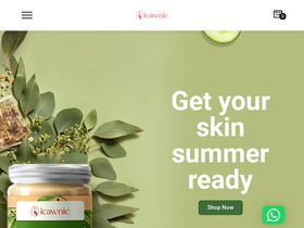 icawnic.com homepage screenshot