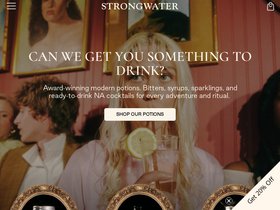 strongwater.com homepage screenshot