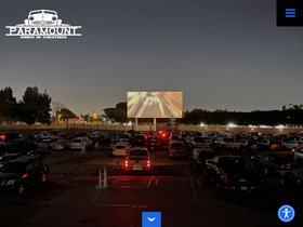 'paramountdrivein.com' screenshot