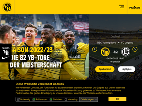 'bscyb.ch' screenshot