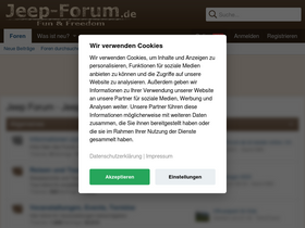 'jeep-forum.de' screenshot