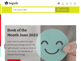 'hogrefe.com' screenshot