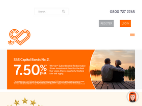 'sbsbank.co.nz' screenshot