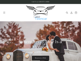 idahotowncar.com homepage screenshot
