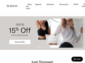 'savvi.com' screenshot