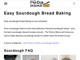 'pantrymama.com' screenshot