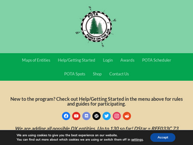 'parksontheair.com' screenshot