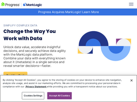 'marklogic.com' screenshot