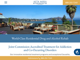 'altamirarecovery.com' screenshot