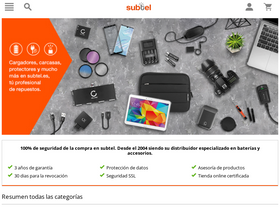 'subtel.es' screenshot
