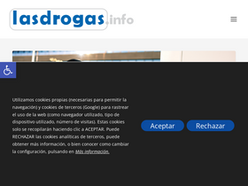 'lasdrogas.info' screenshot