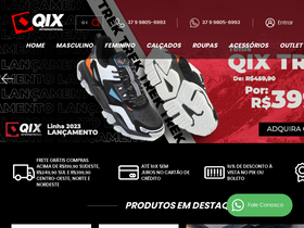qix.com.br homepage screenshot