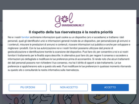 'gravidanzaonline.it' screenshot