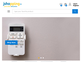 'jshopping.in' screenshot