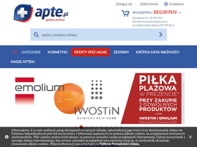 'apte.pl' screenshot