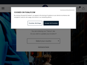'fusalp.com' screenshot