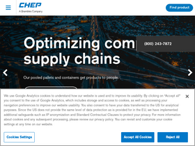 'chep.com' screenshot