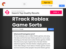 'rtrack.social' screenshot