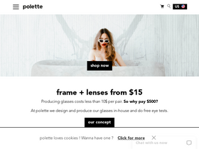 'polette.com' screenshot