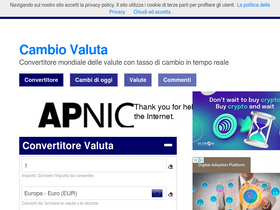 cambiovaluta.eu