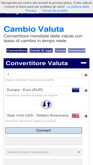 cambiovaluta.eu
