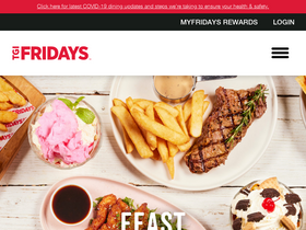 'tgifridays.com.au' screenshot