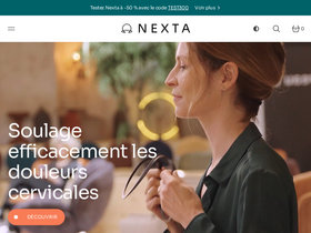 nexta.care homepage screenshot