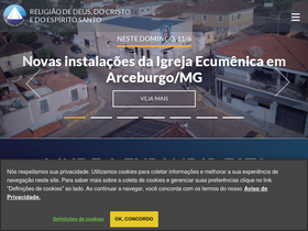 'religiaodedeus.org' screenshot