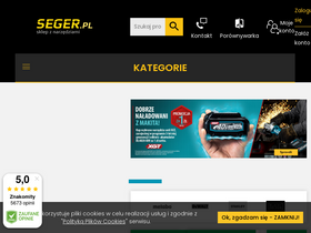 'seger.pl' screenshot