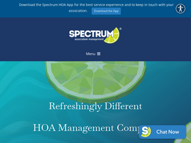 'spectrumam.com' screenshot