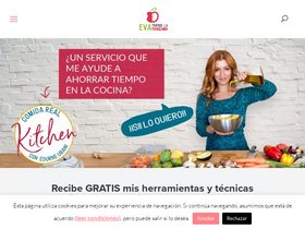 'evamuerdelamanzana.com' screenshot