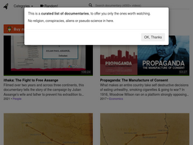 'ihavenotv.com' screenshot