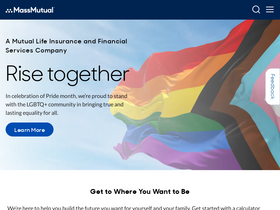 'massmutual.com' screenshot