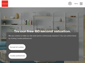 'bridgfords.co.uk' screenshot