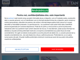 'androidro.ro' screenshot