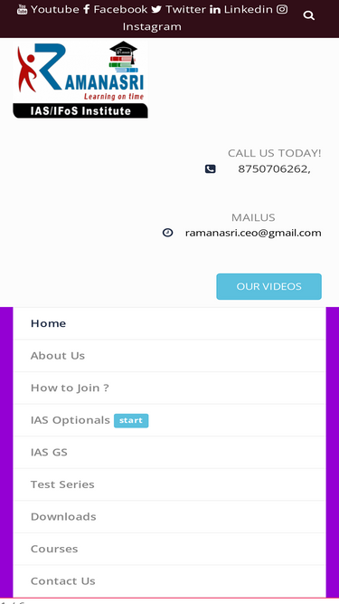 ramanasriias.com