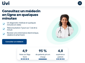 'livi.fr' screenshot