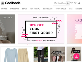 'codibook.net' screenshot
