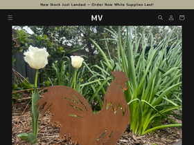 metalvision.com.au homepage screenshot
