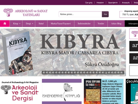 'arkeolojisanat.com' screenshot