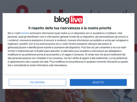 'bloglive.it' screenshot