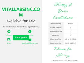 vitallabsinc.com