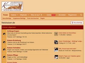 'netzkatzen.de' screenshot